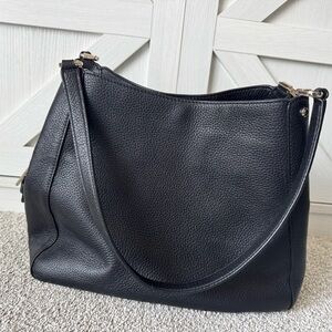 Kate Spade Black Leather Shoulder Bag